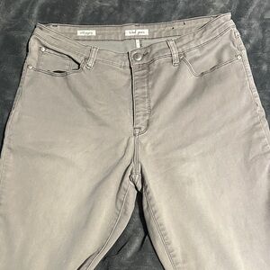 Tribal Men's Light Gray Slim Jeans